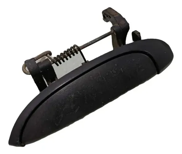Maçaneta Externa Traseira Esquerda Renault Scenic 2007 Preto Dianteira/traseira