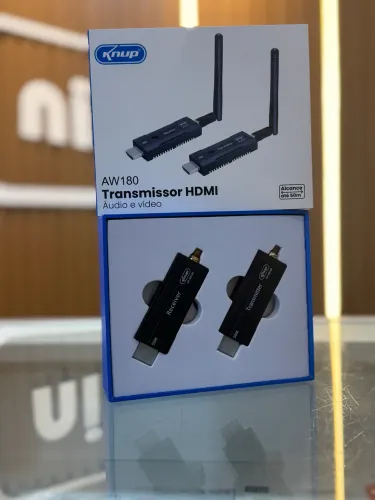Transmissor Hdmi Sem Fio Wireless até 50 Metros