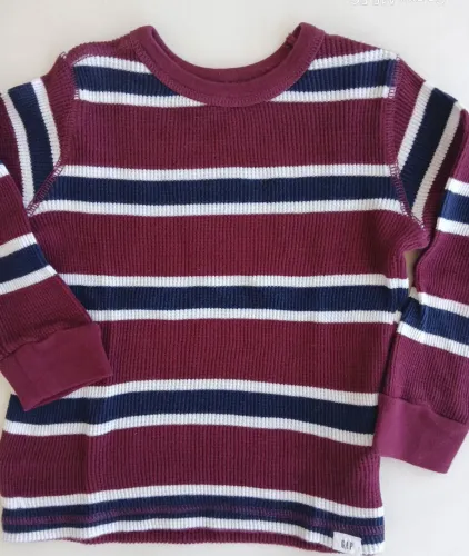 Blusa Gap Infantil Canelada Nova Importada dos EUA - 2 Anos