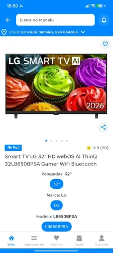 TV Smart LG
