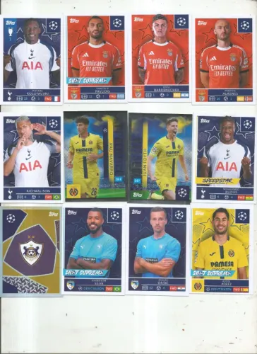 FIGURINHAS CHAMPIONS LEAGUE 25/26 - A PARTIR 3.00 CADA