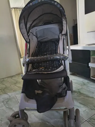 Carrinho de Bebê Galzerano Milano/Maranello - Super Conservado Com Protetor Plástico Origi