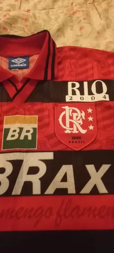 Camisa flamengo umbro rio 2004 tamanho p