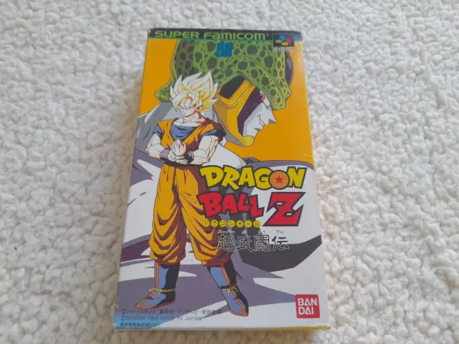 Fita super Nintendo DRAGON BALL SUPER BUTODEN VERSÃO JAPONESA ORIGINAL.