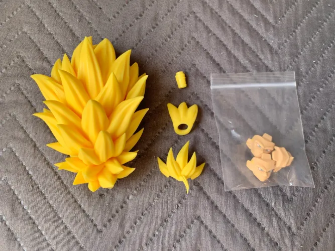 SH Figuarts Goku Ssj3 Recustom Head