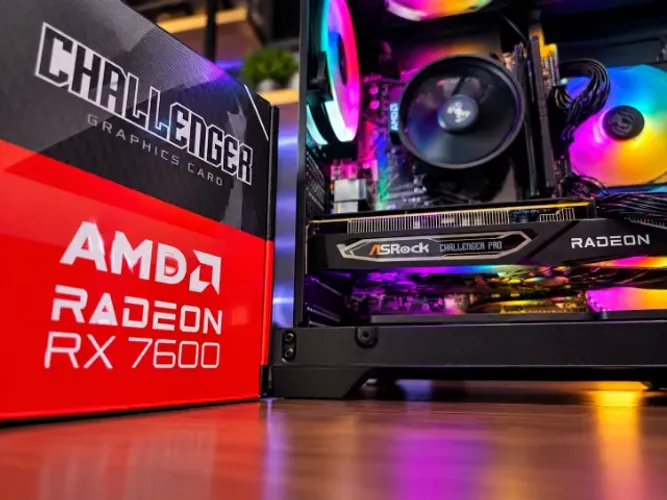 Pc Gamer Roupa nova com rx 7600 zerado