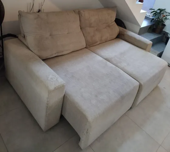 SOFÁ RETRÁTIL E RECLINÁVEL TAMANHO 2M