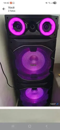 Caixa de som philco amplificada 2400. 1.500 aceito cartão e parcelo