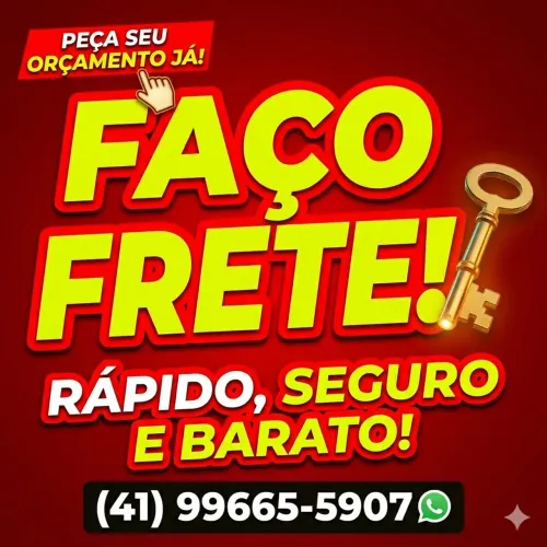 FAÇO FRETES RÁPIDOS