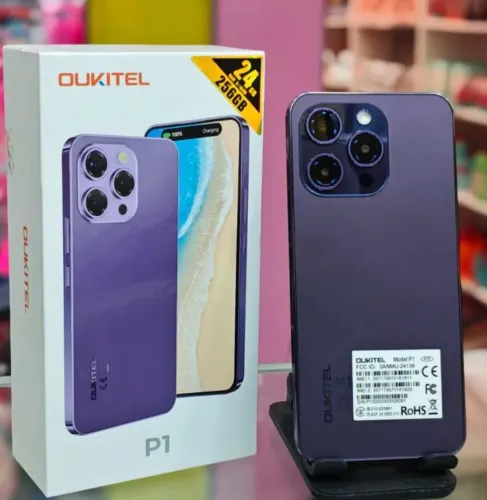 Oukitel P1 256Gb/8Ram Roxo - Saboooor iPhone Novo Lacrado