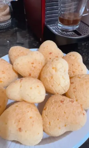 Pão de queijo de Coração ? 