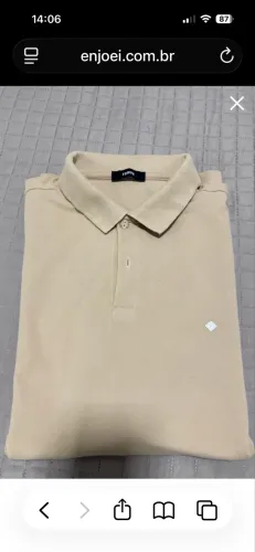 Camisa polo masculina Forum M