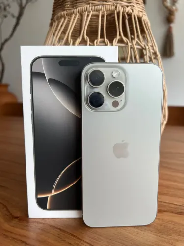 iPhone 16 Pro Max, 256g, Titanium Natural