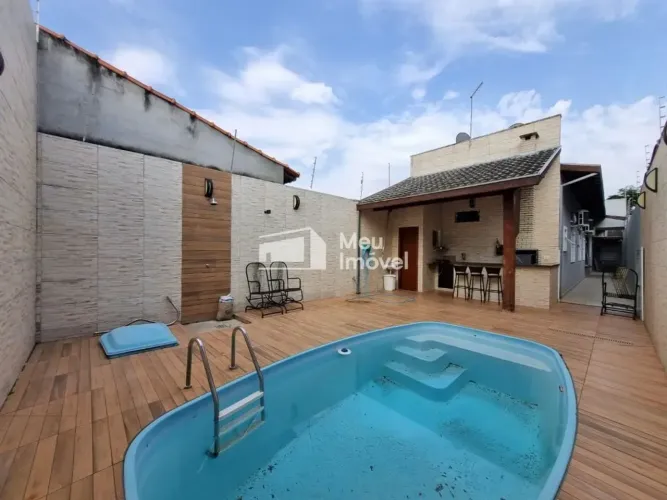 LUN Aluga Casa Térrea - Piscina e Área Gourmet - 3 Quartos (1 Suíte) Jardim Santa Marina -