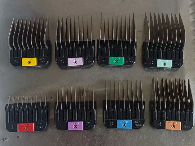 Conjunto Wahl De Pentes De Altura Em Alumínio Snaps