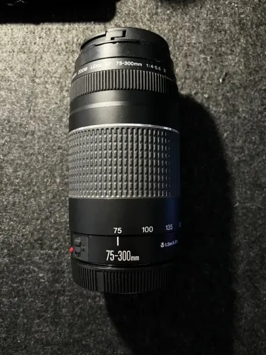 Lente Canon EF 75-300mm f4-5.6