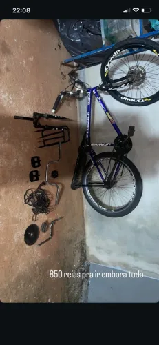 vendo bicicleta e peças