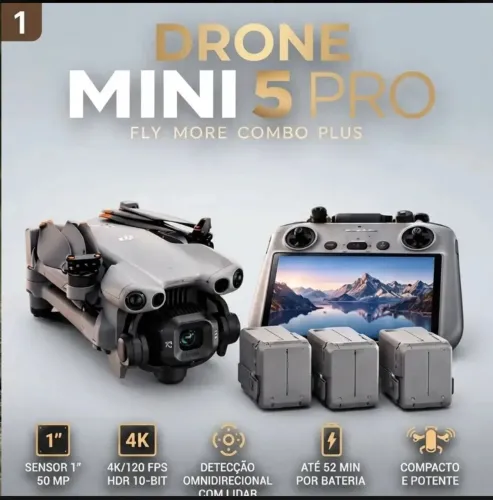 Drone DJI Mini 5 Pro Combo Plus