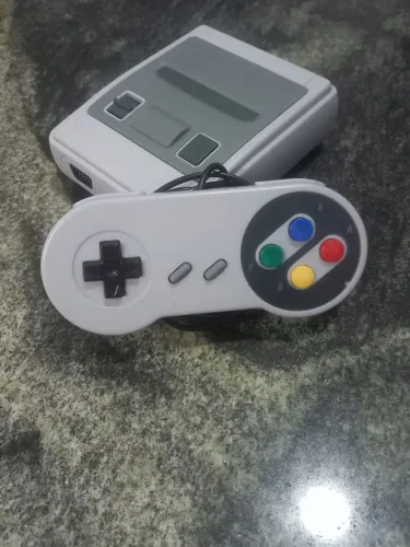 Mini Videogame Super Nintendo Retrô Com 620 Jogos