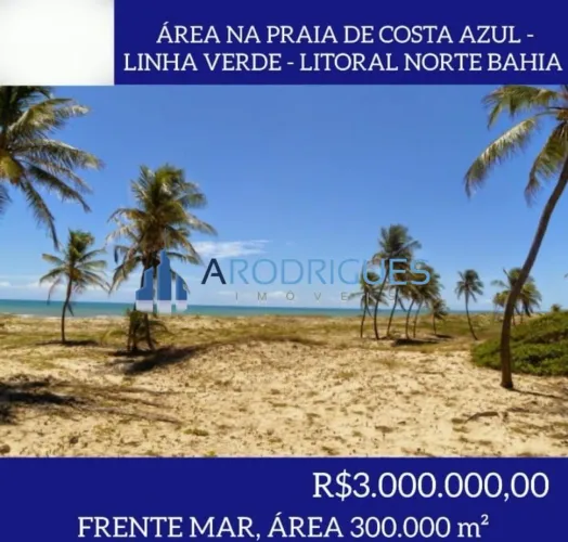 Terreno Comercial de 300.000m² à Venda em Jandaíra-BA Oportunidade Única na Costa Azul par