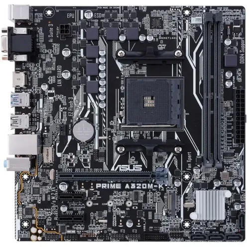 KIT INICIAL MONTAR PC RYZEN 53400G + ASUS PRIME A320M-K/BR