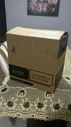 gabinete rise mode galaxy glass standard v2 10 fans