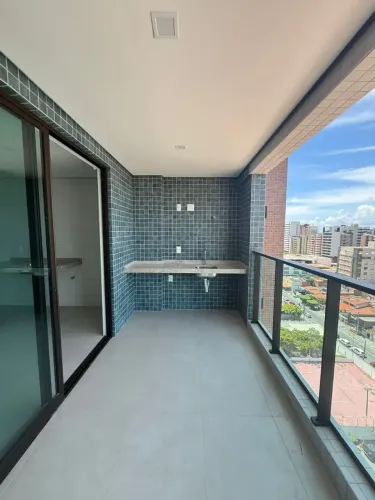 Apto de 68m² 2 Suítes + Lavabo Terminação Sul Andar alto no Aquamare