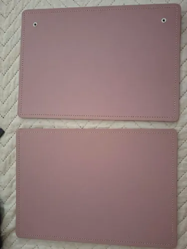 Capa e contracapa caderno inteligente grande chique nude