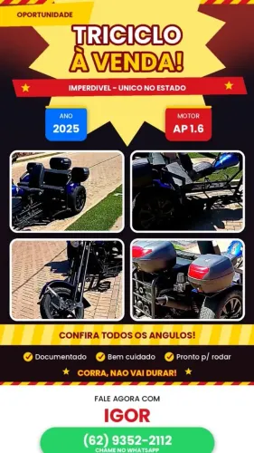 Triciclo à venda