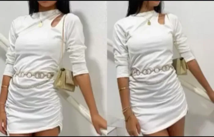Vestido Branco tamanho P