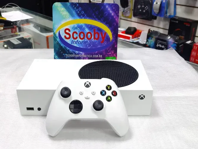 XBOX SERIES S SEMINOVO, 1 CONTROLE, GARANTIA 1 ANO, LOJA
