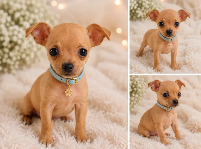? FILHOTE DE PINSCHER MICRO MACHO À VENDA