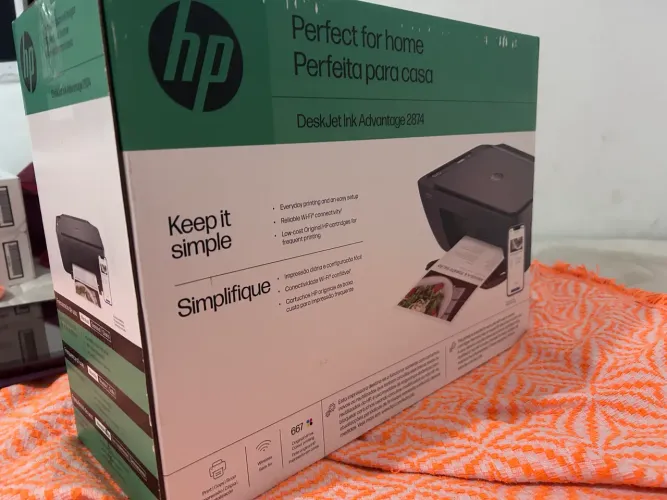 Impressora de Cartucho HP + Cartucho de Tinta extra