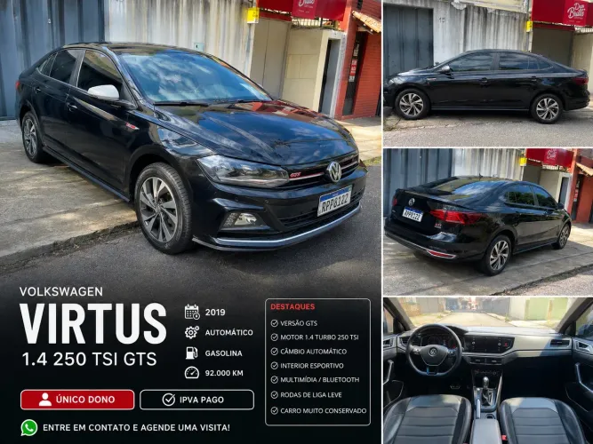 Volkswagen Virtus Comfort. 200 TSI 1.0 Flex 12V AUT 2019
