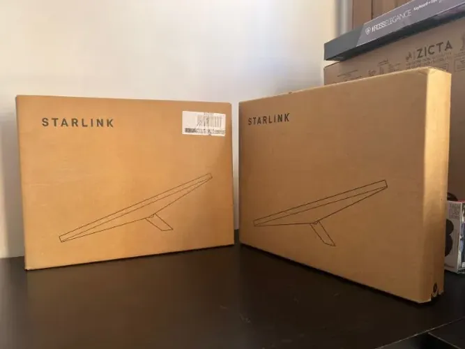 Starlink mini Antena via satélite