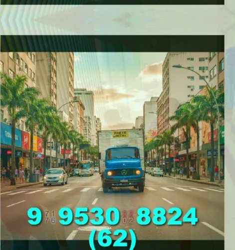 Frete urgente! Transporte rápido e seguro, solicite já o seu!