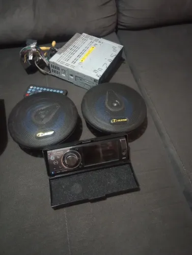 Som dvd com bluetooth e pendrive tela 3"