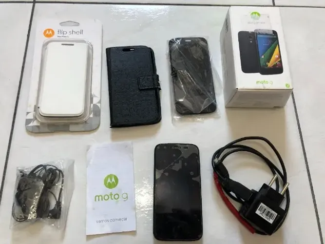 Frete Grátis Celular Motorola Moto G Xt1039 8gb Preto Android Retirada de Peças Relíquia
