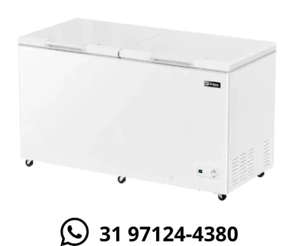 Freezer Horizontal 2 Tampas 505 litros Imbera