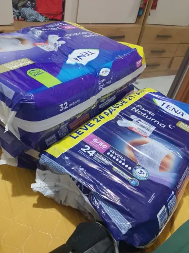 PRA VENDER LOGO ,FRALDA TENA 24 E 32 UNIDADES