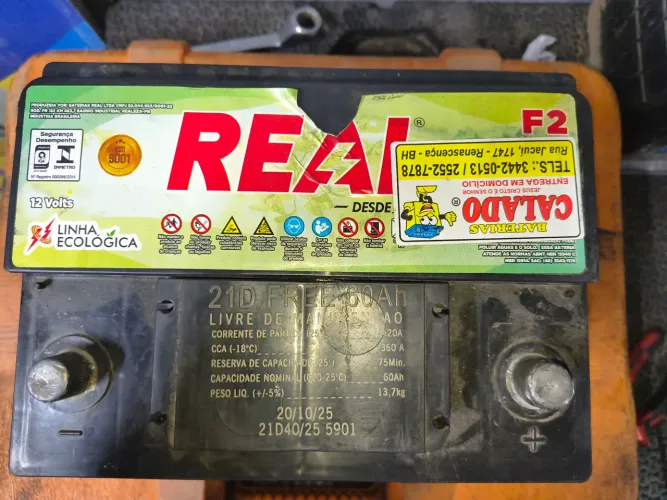 Bateria real 60 