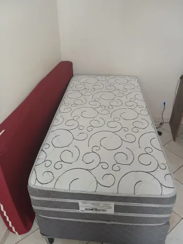 Cama box de solteiro
