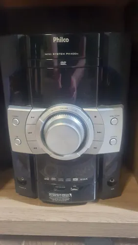Som philco com dvd