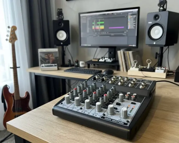 Mesa de Som Behringer Xenyx 802