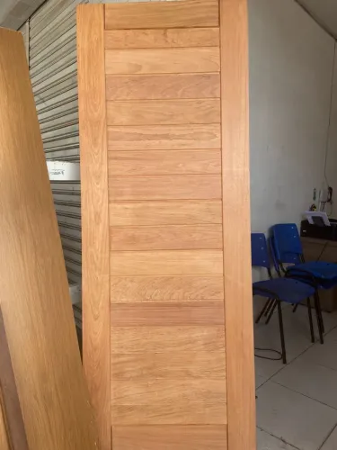Porta Madeira Jatobá Ficha Horizontal 80x 2,10