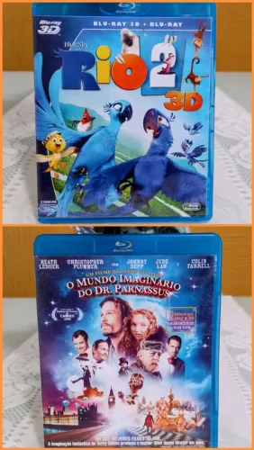 Kit dois filmes em Blu-Ray 