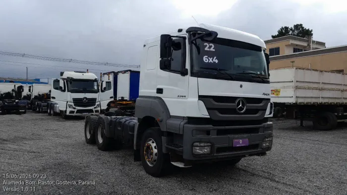 Mercedes-Benz Axor 3344/48 6X4 E5 2022/2022 Vamos Seminovos Curitiba