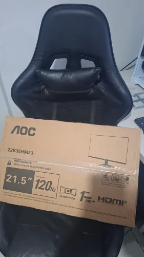 Monitor aoc 120hz 1ms novo na caixa!