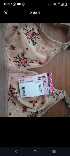 Sutiã DeMillus e Bory feminino