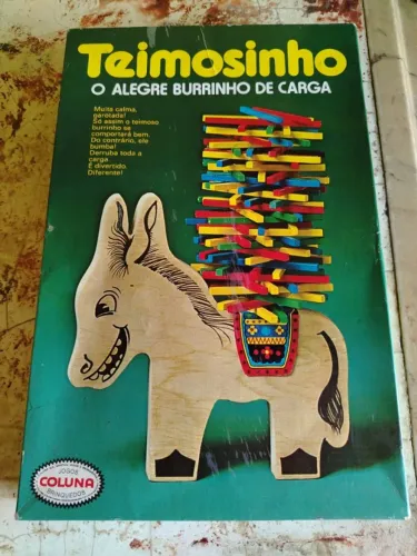 Teimosinho Jogo Antigo Brinquedos Coluna Anos 60